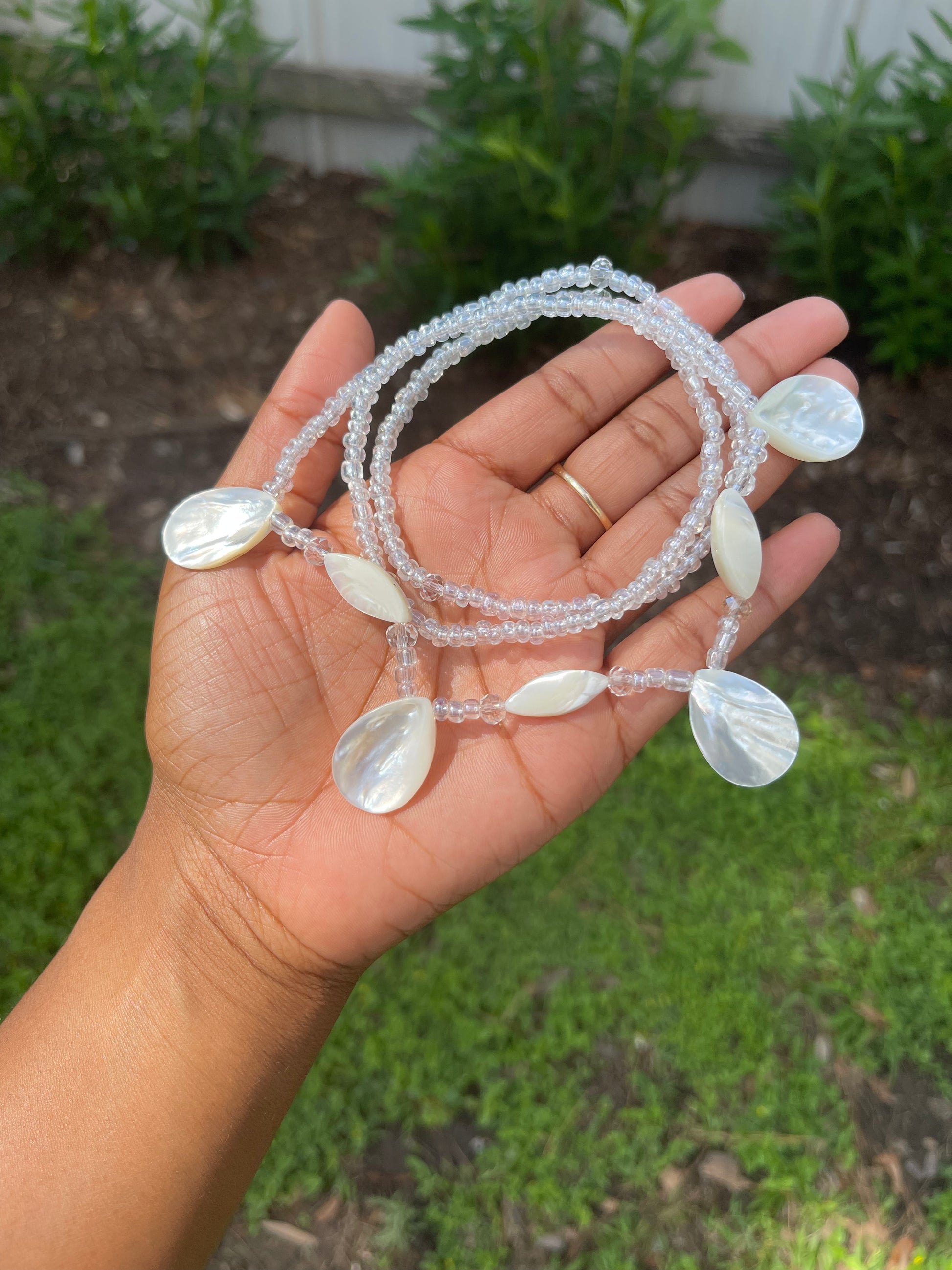 Halle Shell Waist Bead