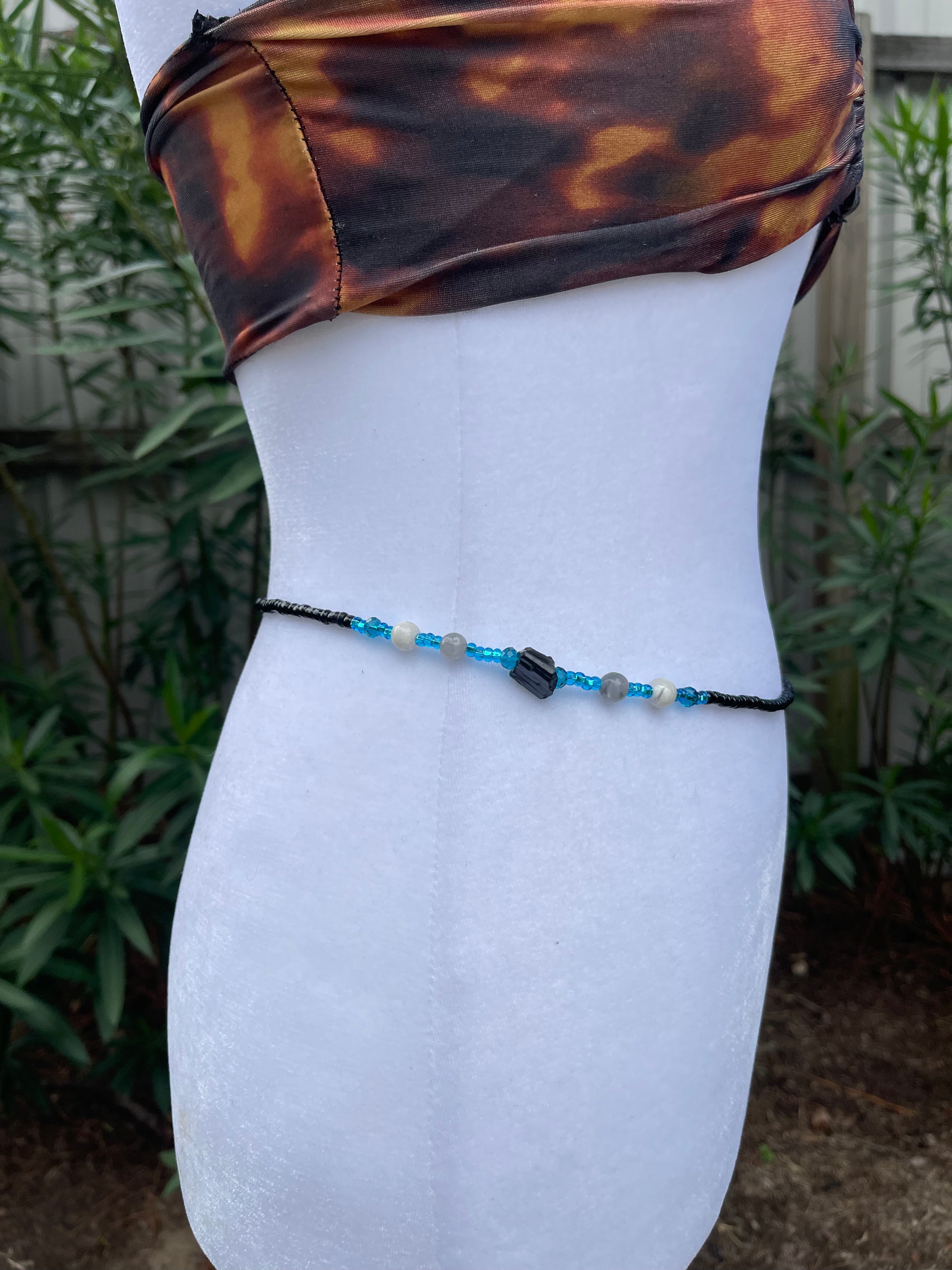 Anxiety + Depression Crystal Waist Bead