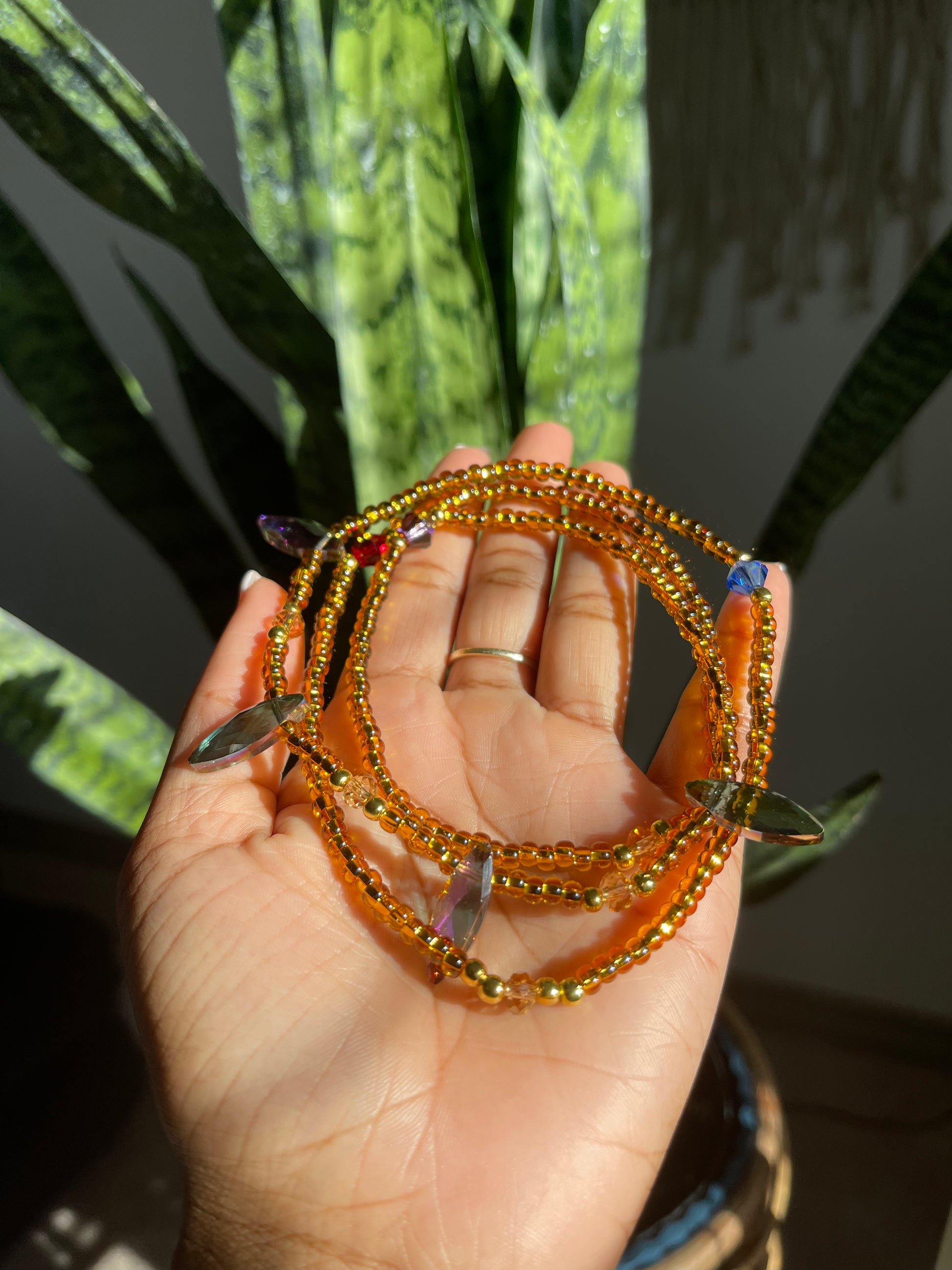 Spring Goddess Waist Beads