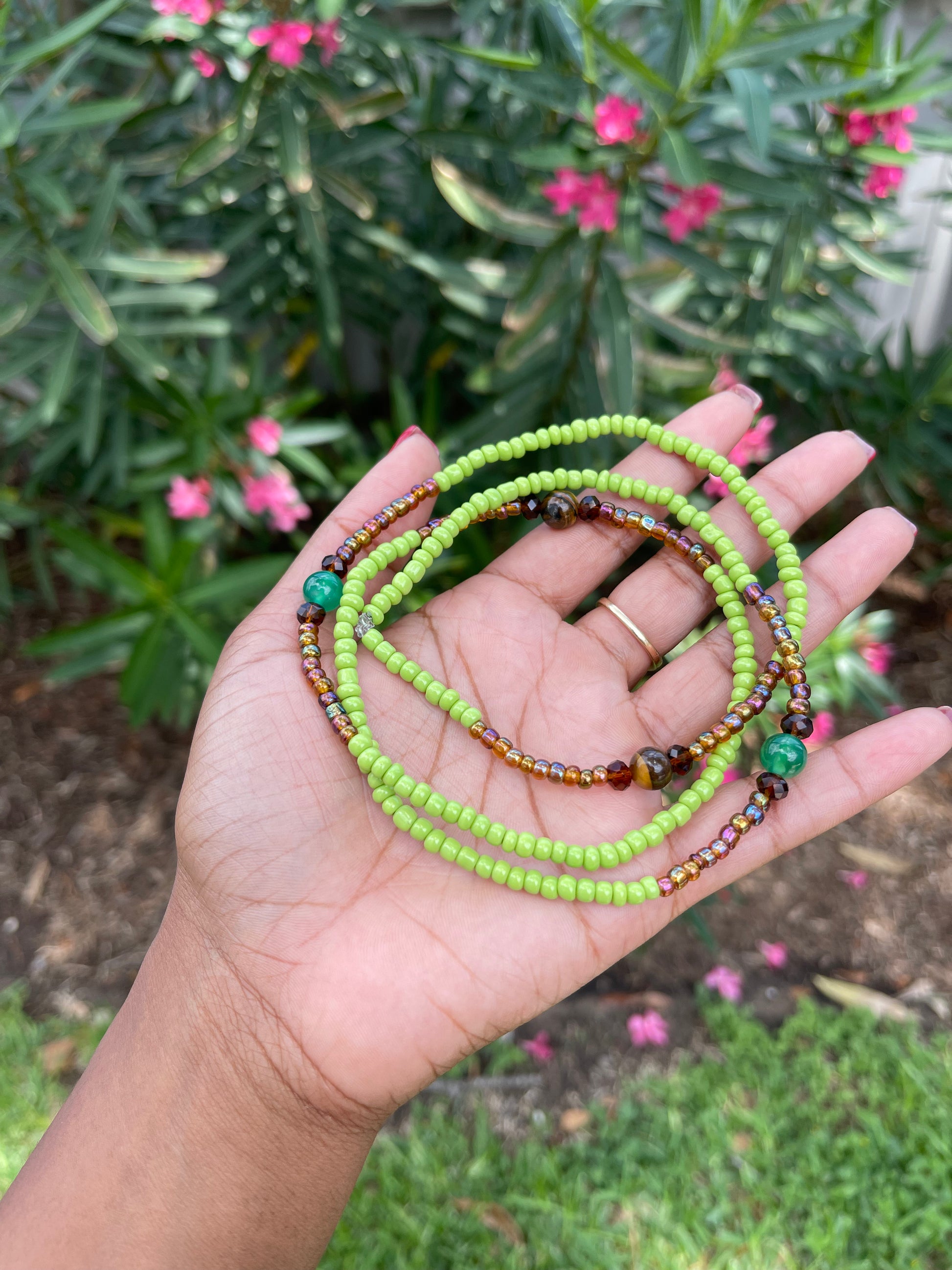 Mutha Earth Goddess Set (Waist + Thigh Beads)