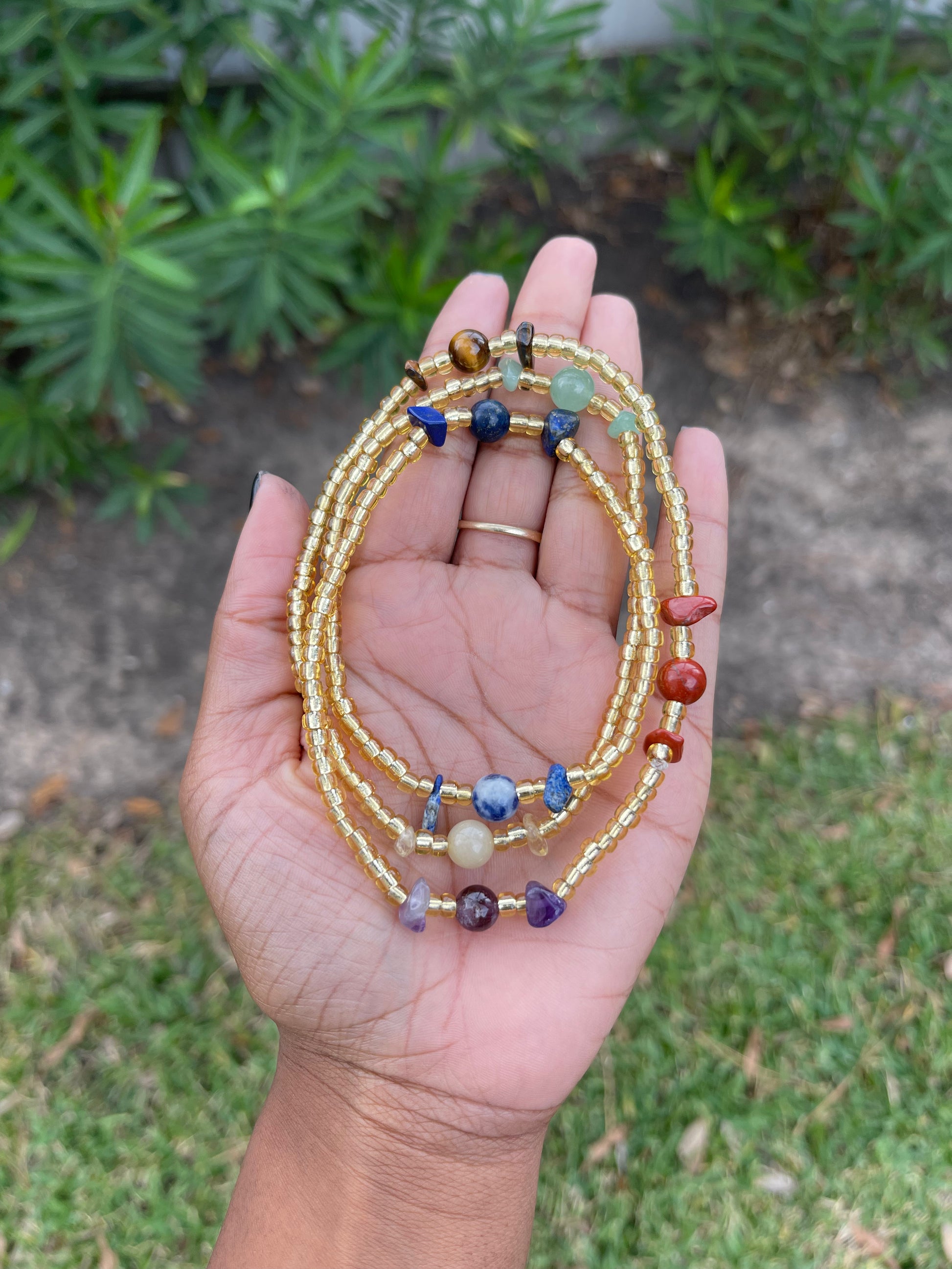 7 Chakra Waist Beads