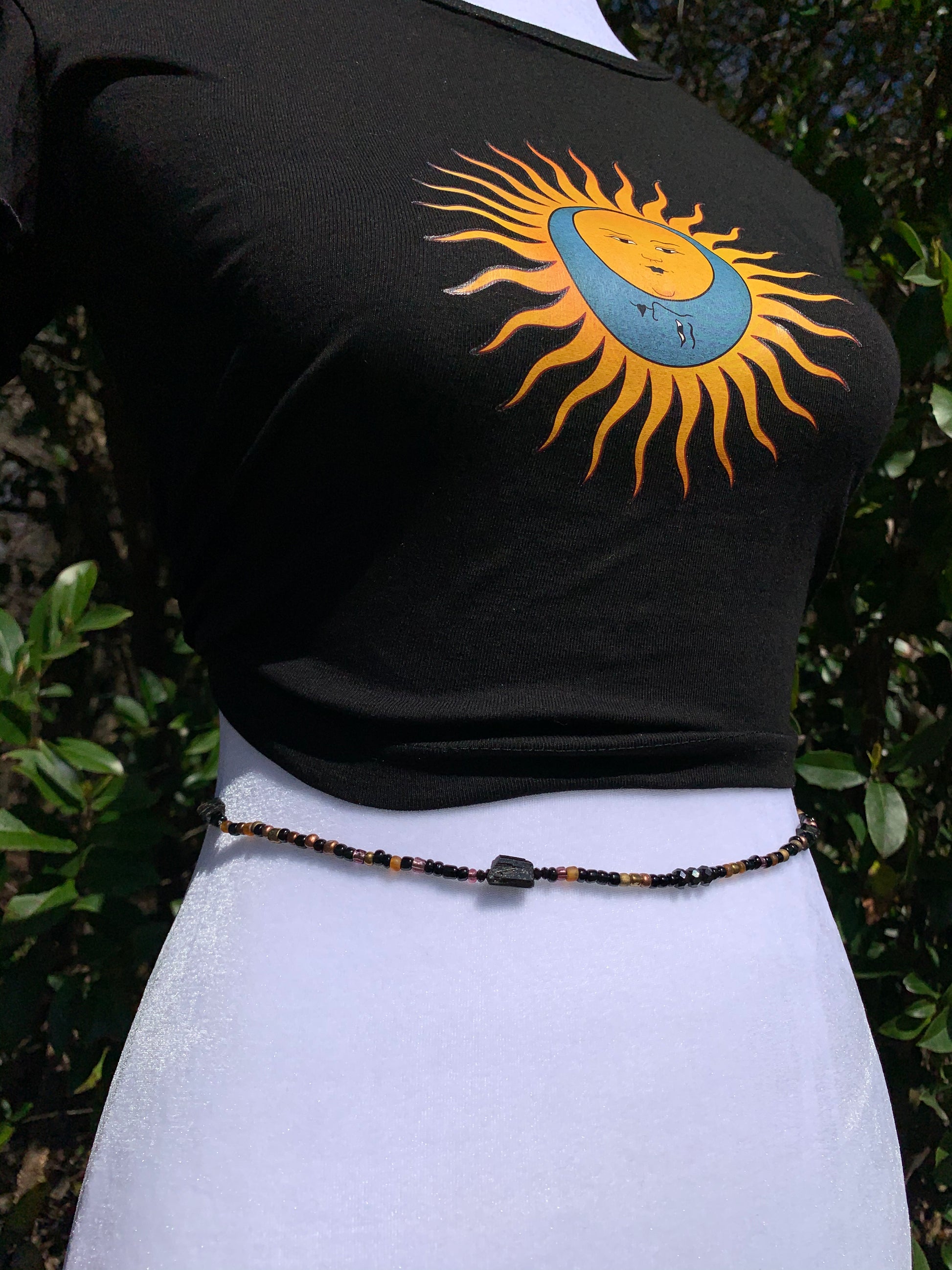 Bronze Tourmaline Waist Bead