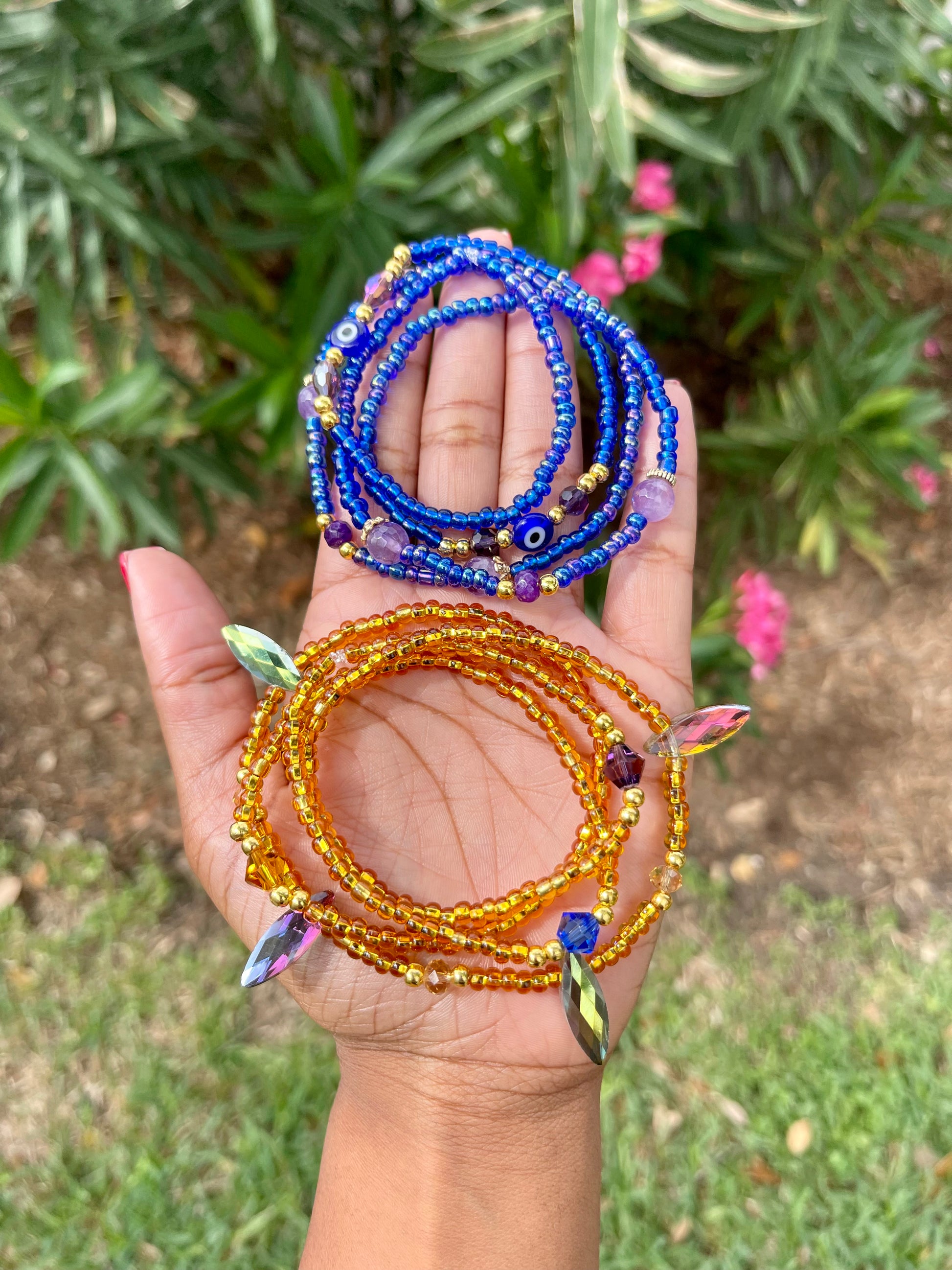 Spring Goddess Waist Beads