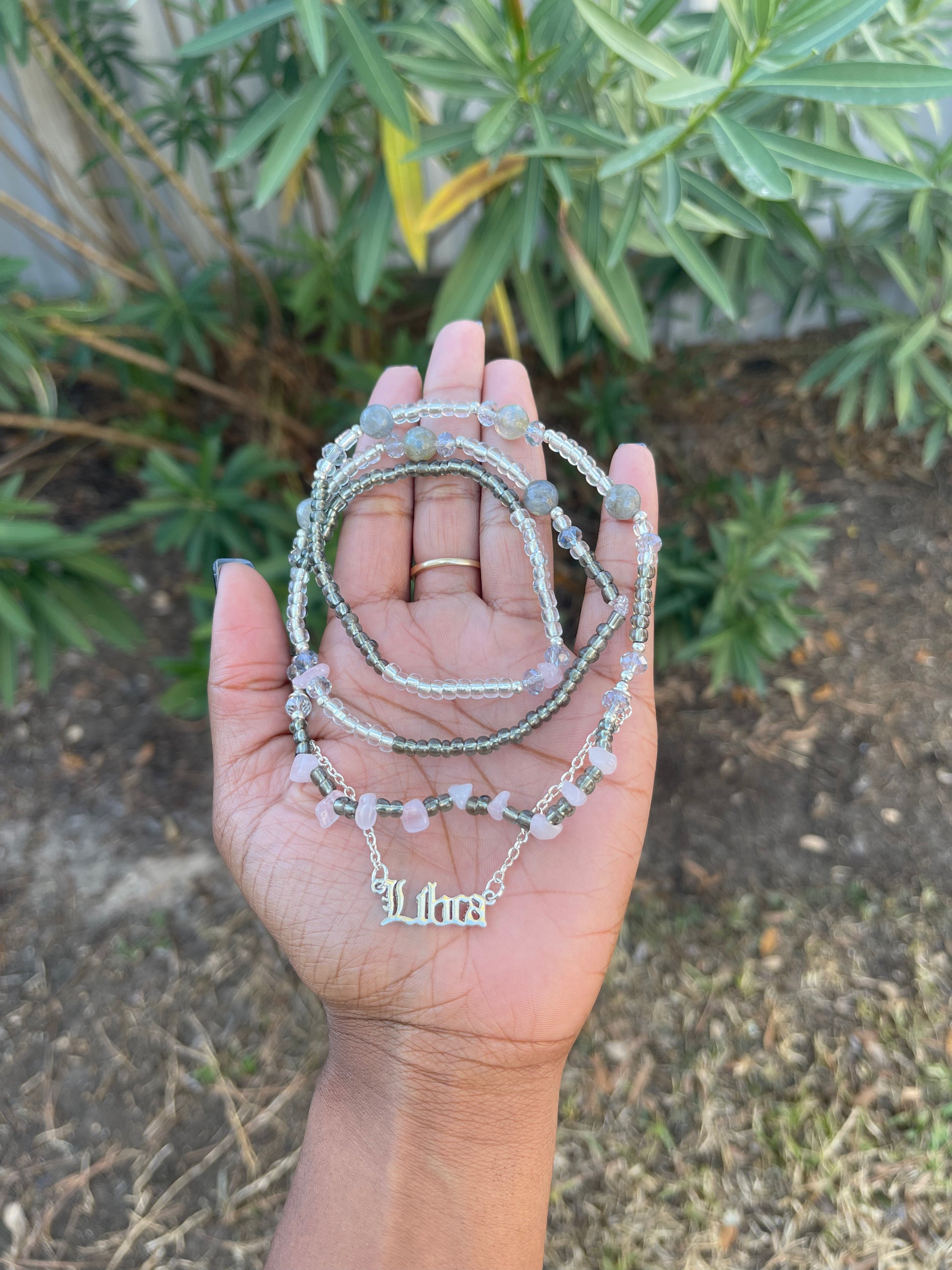 Libra Zodiac Waist Bead