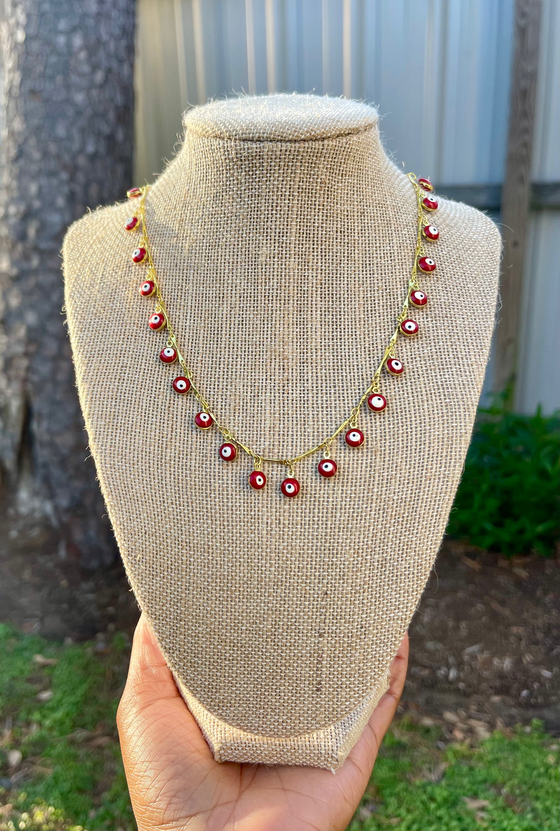 Love Protection Evil Eye Choker