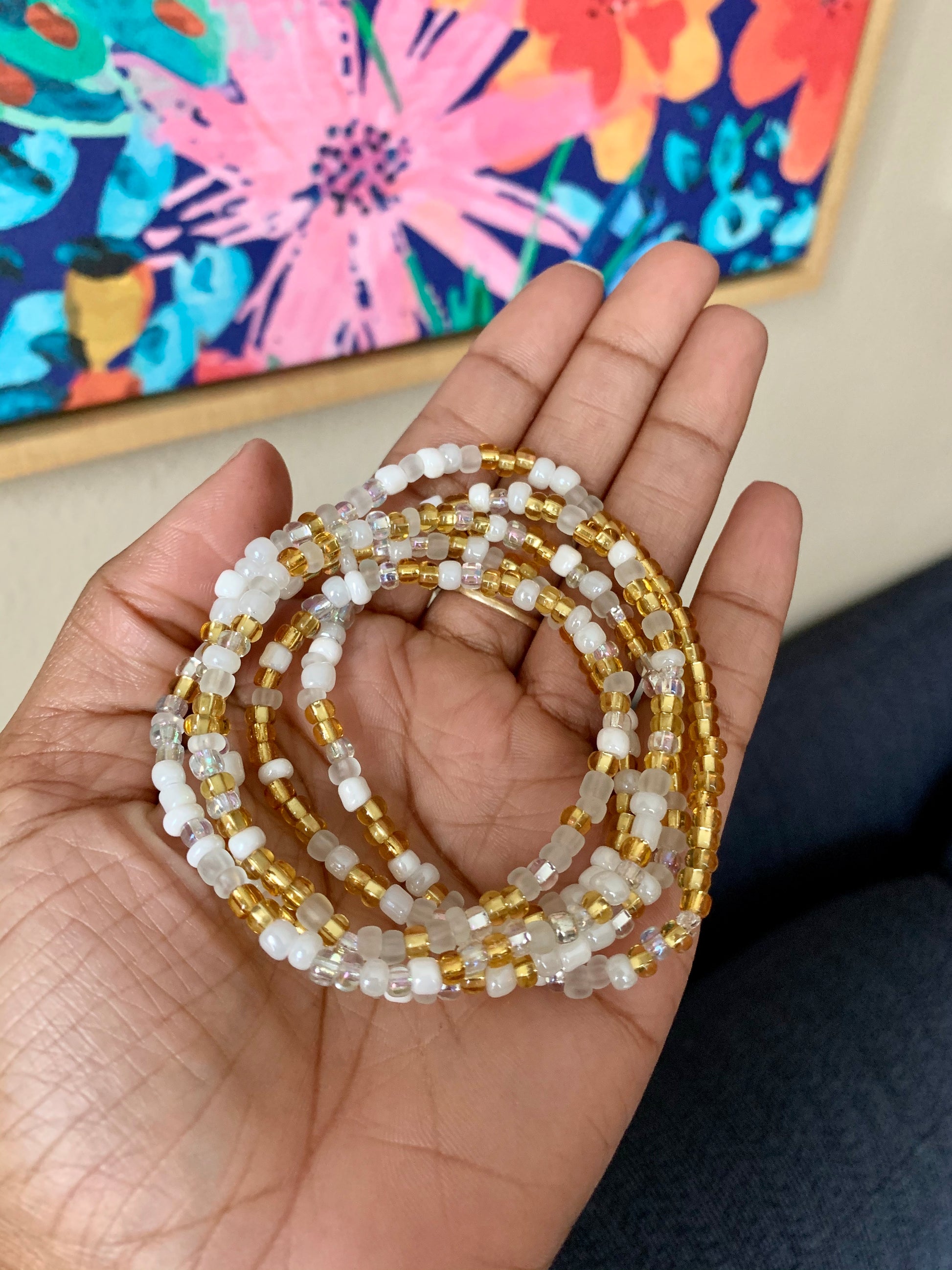 Gold Unicorn Waist Bead