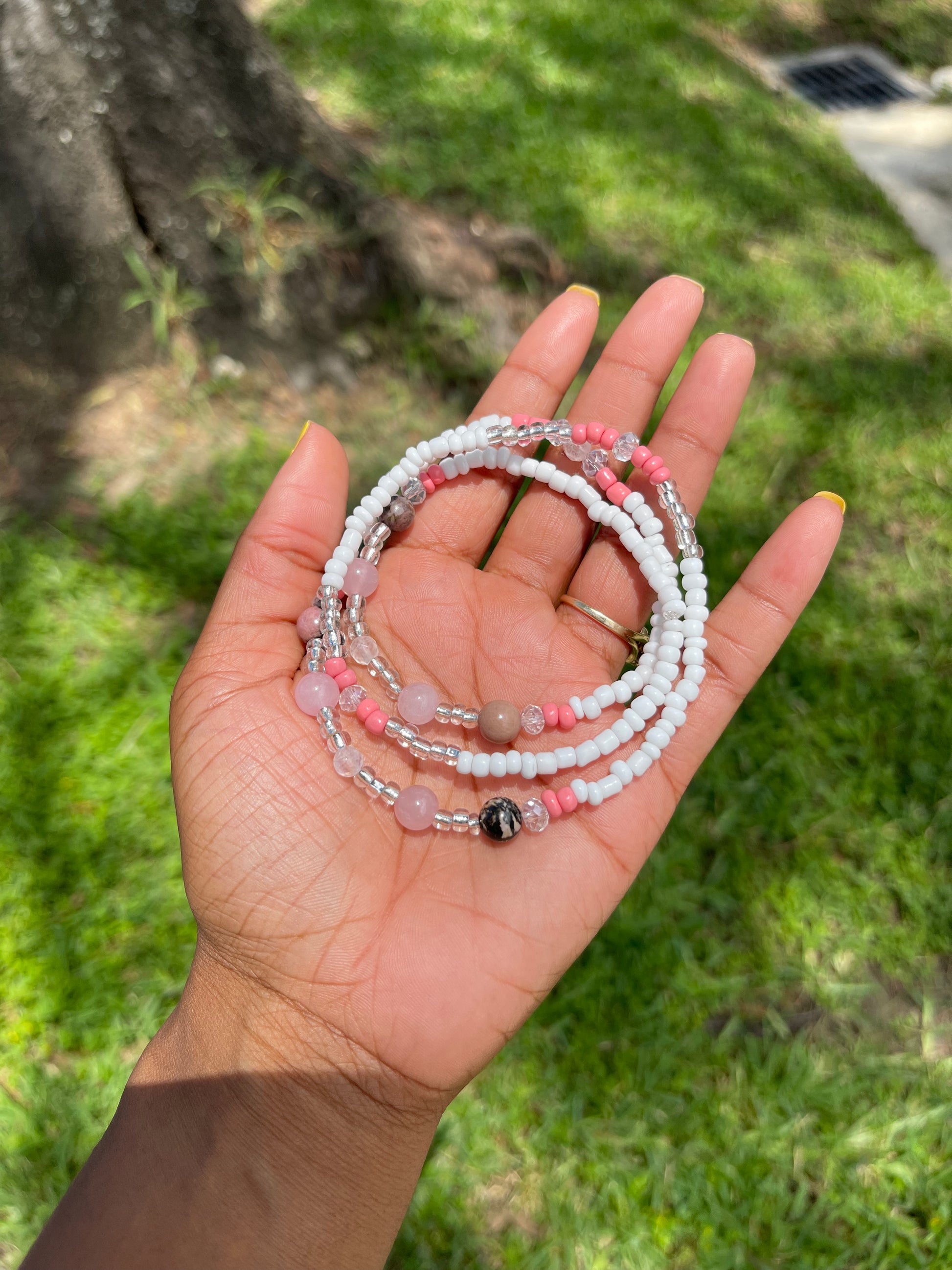 Love & Relationship Crystal Waist Beads