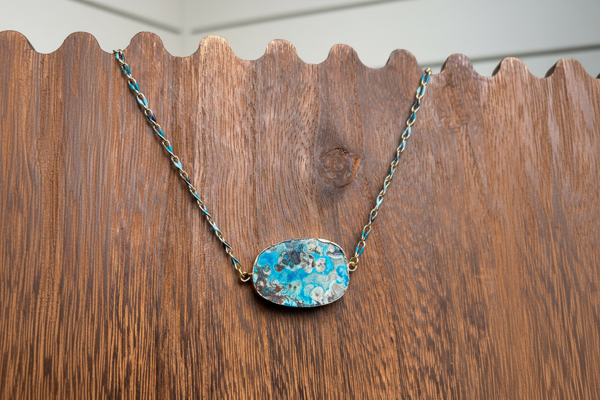 Blue Muse Choker