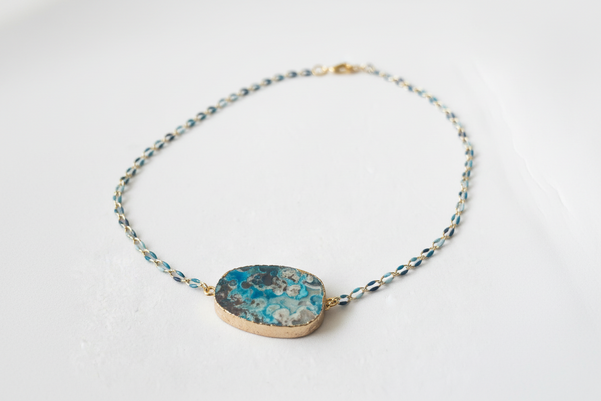 Blue Muse Choker