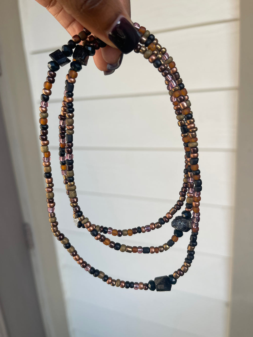 Bronze Tourmaline Waist Bead