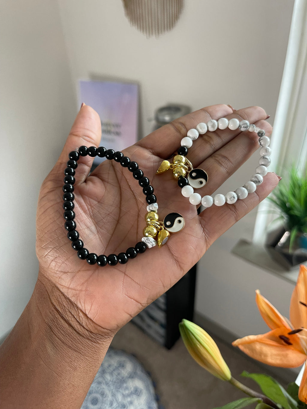 Yin + Yang Bracelet Set