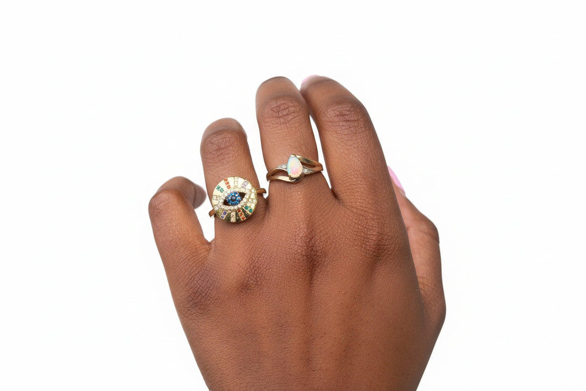 Protection Evil Eye Ring