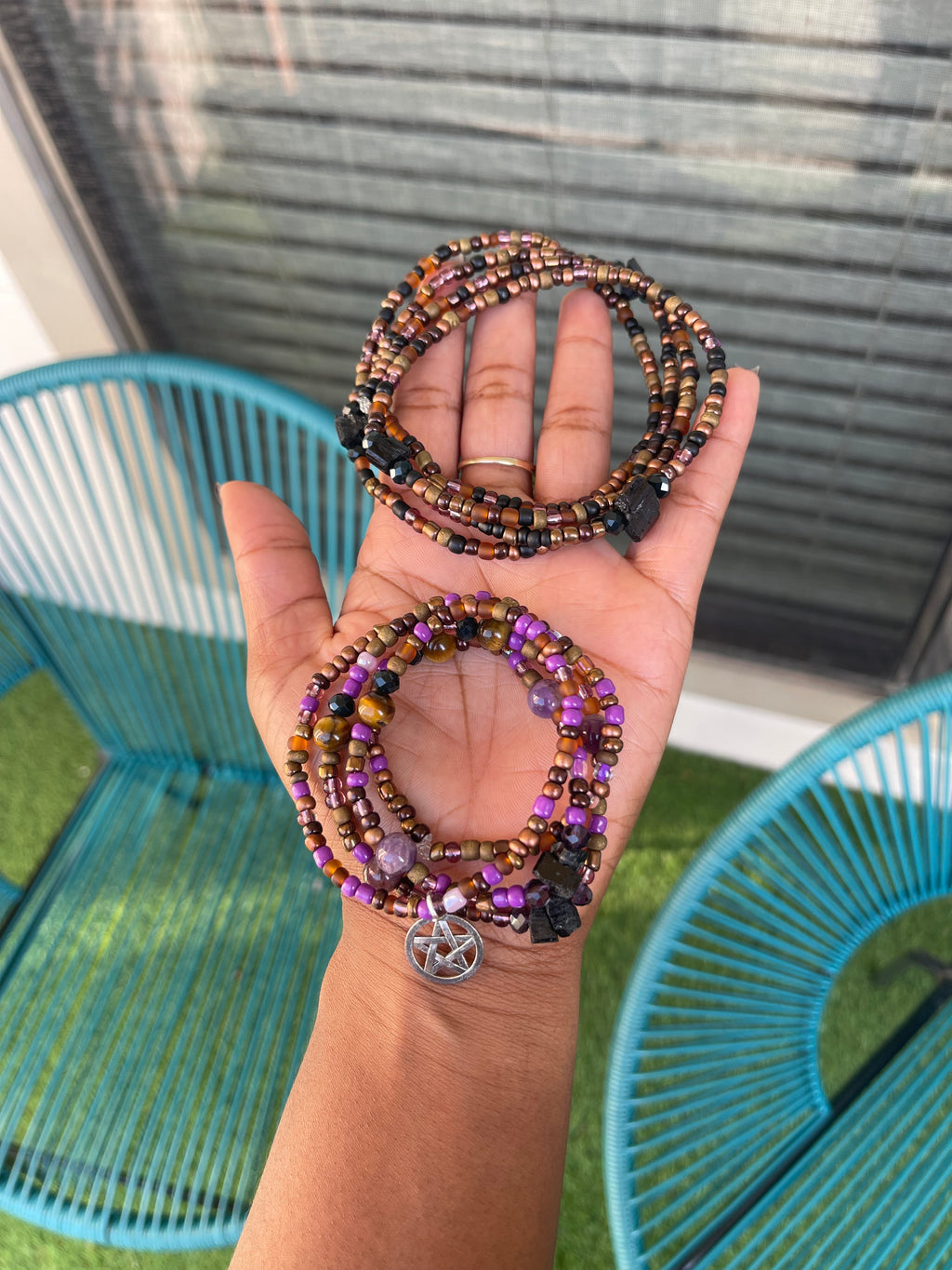 Bronze Tourmaline Waist Bead