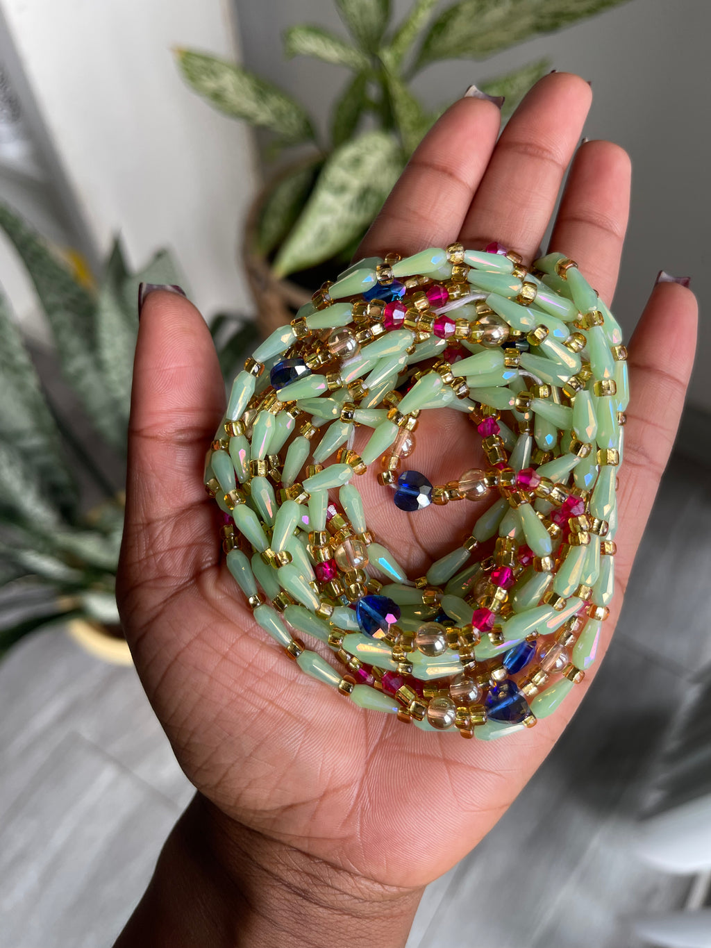 Sacred Garden Tie-On Waist Bead