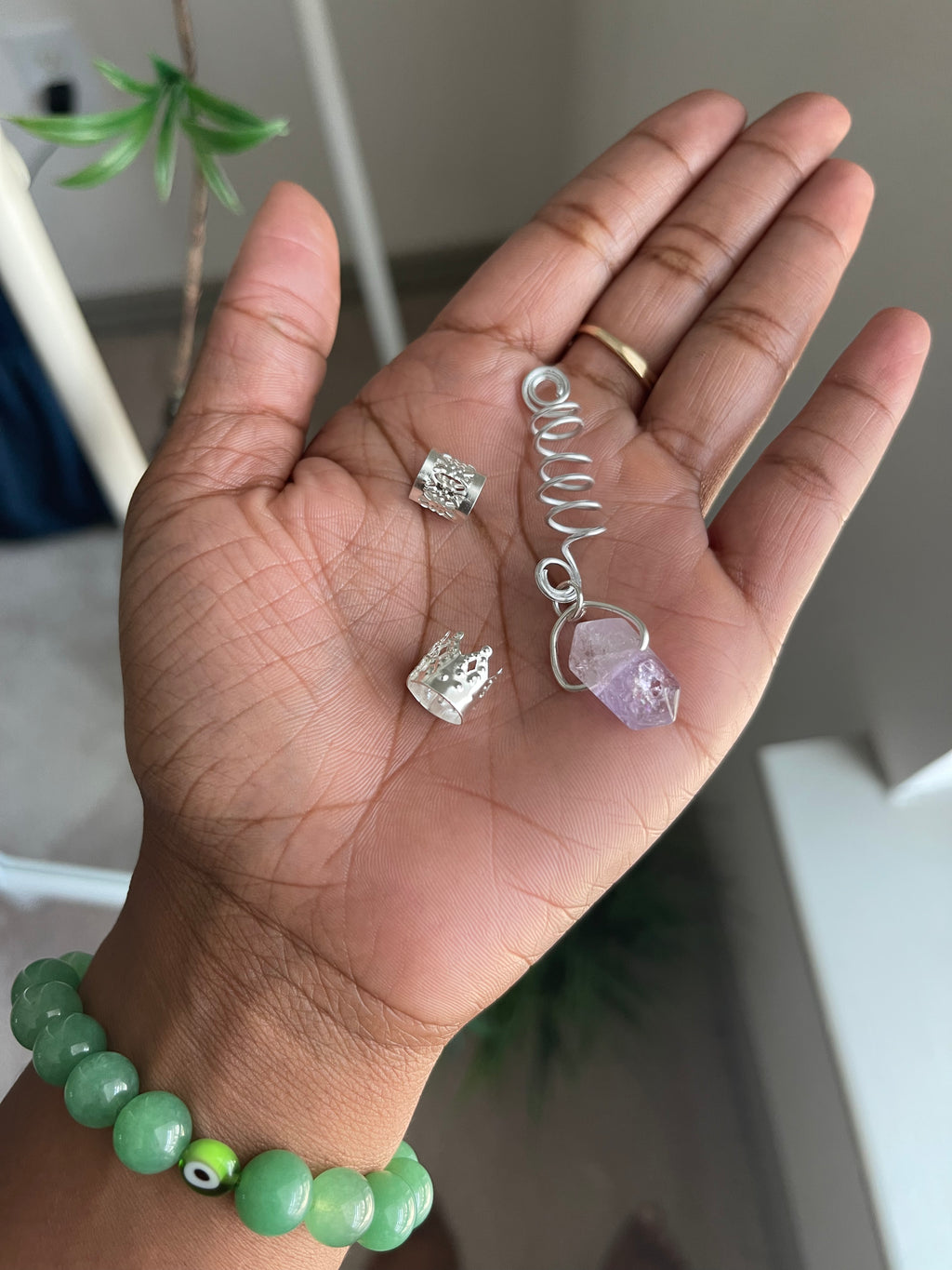 Hair Jewel - Amethyst