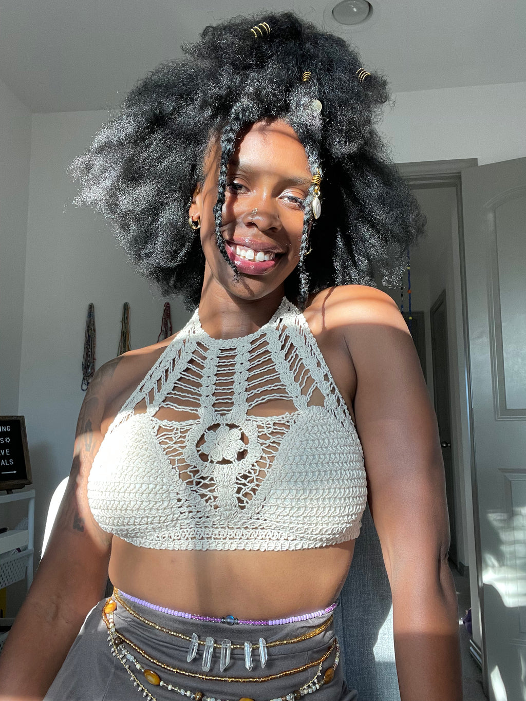 Hair Jewel - Shell Goddess