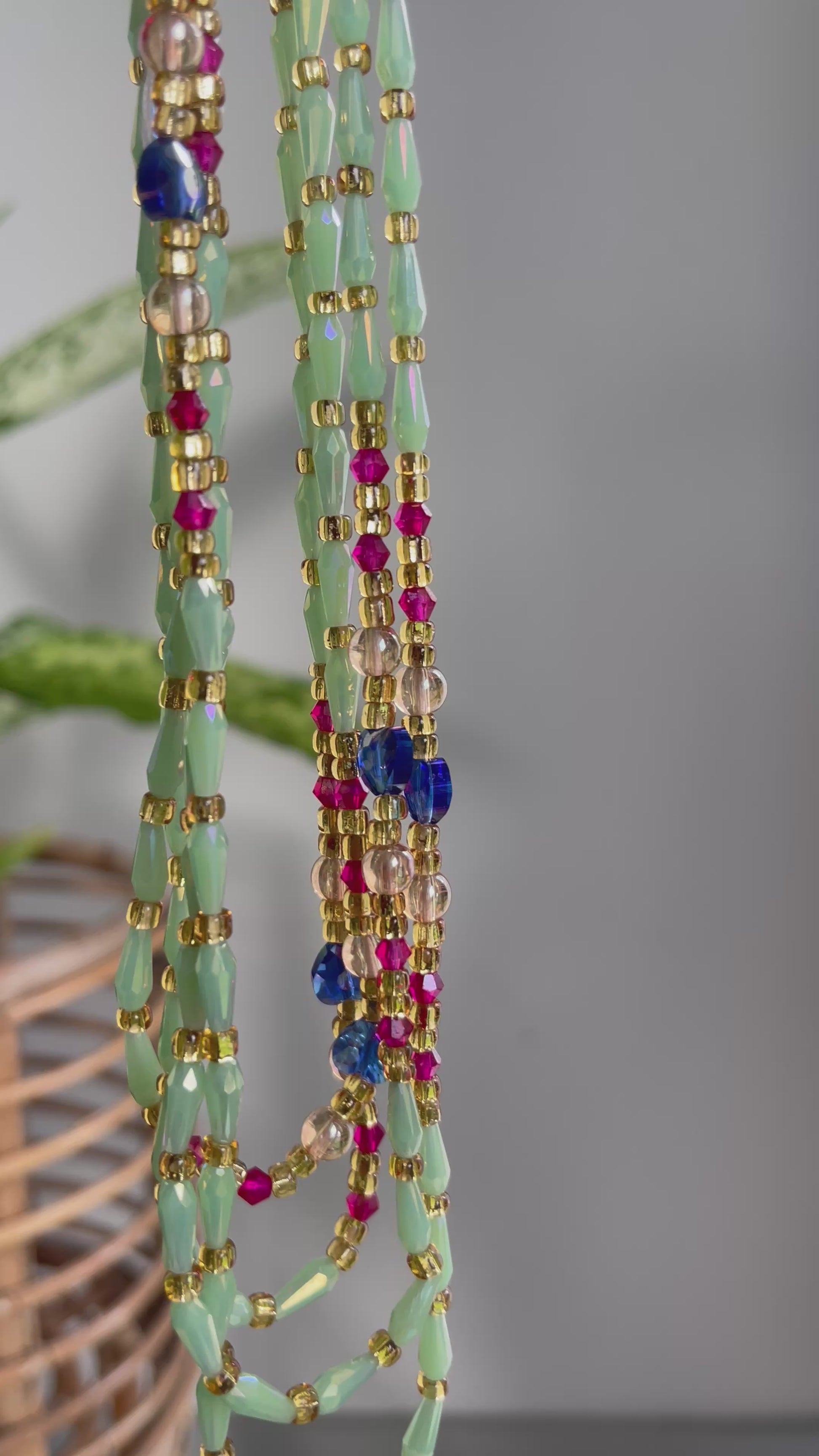 Sacred Garden Tie-On Waist Bead