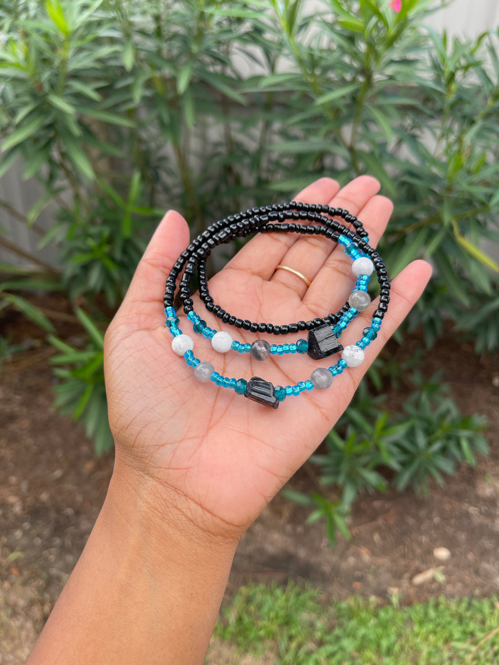 Anxiety + Depression Crystal Waist Bead