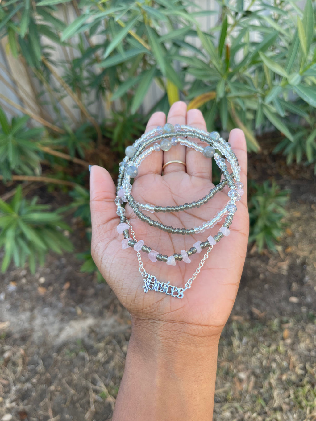 Pisces Zodiac Waist Bead