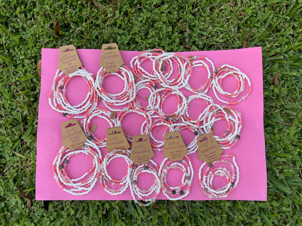 Love + Relationship Thigh Beads