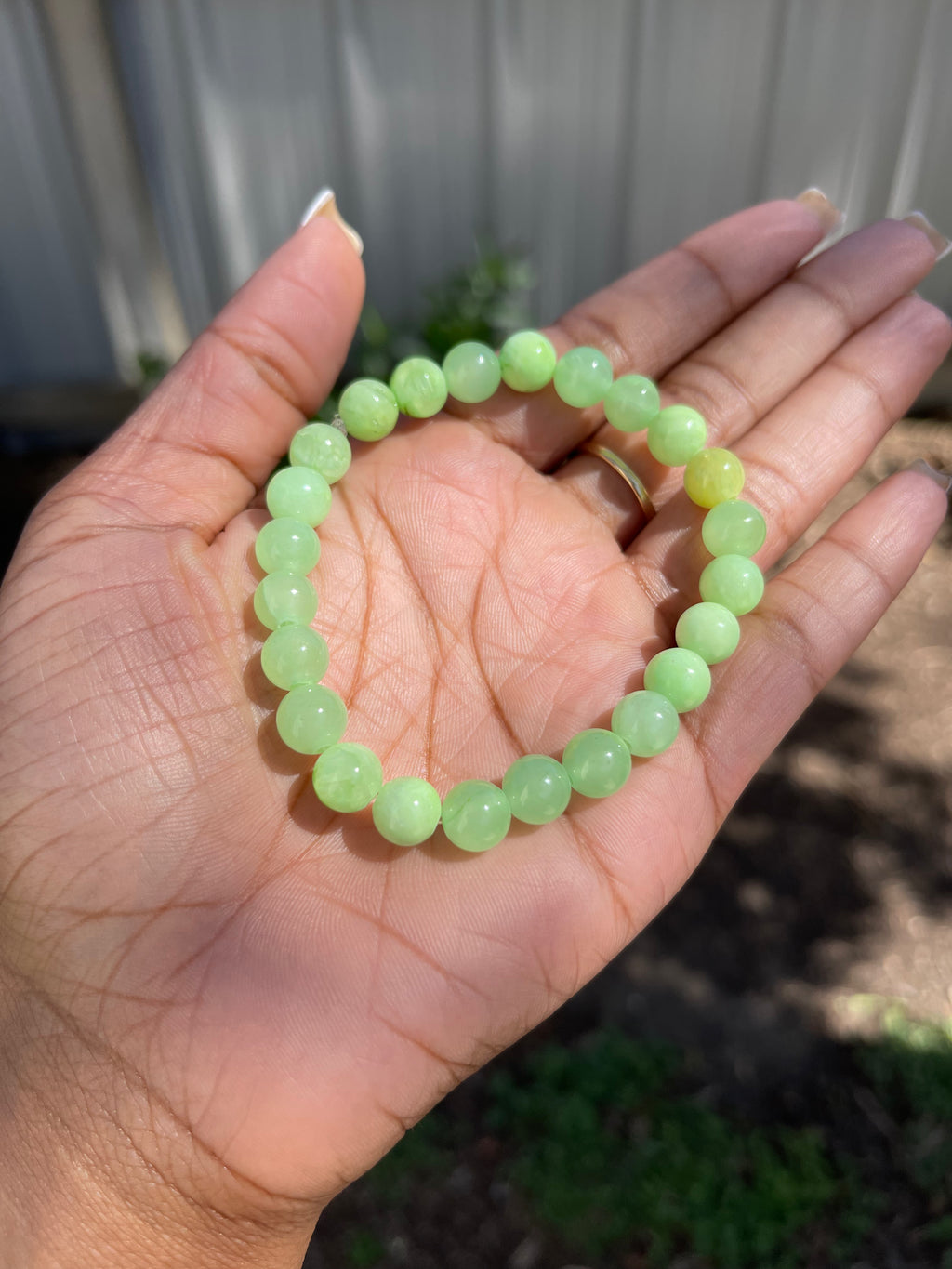 Serpentine Crystal Bracelet