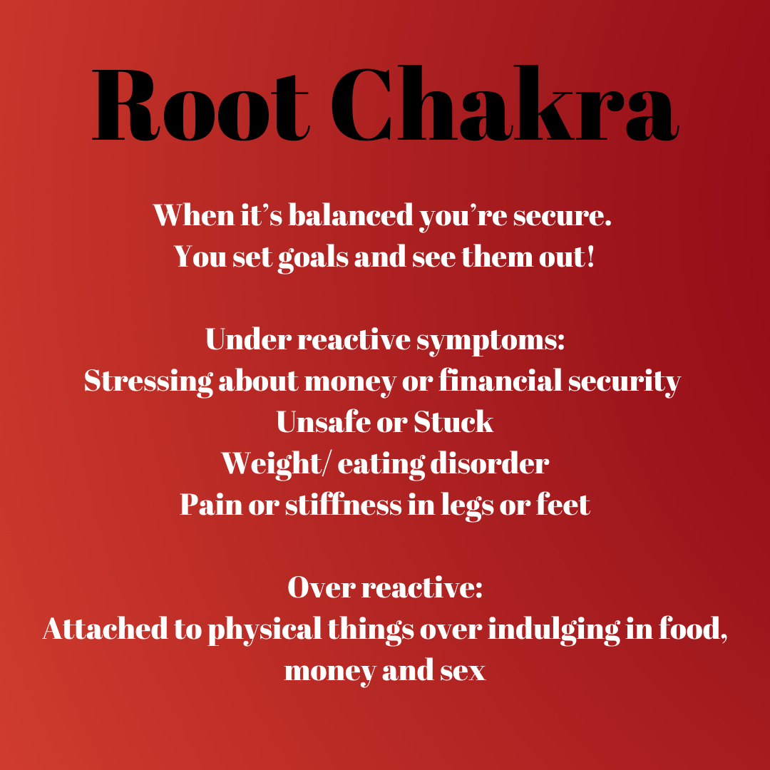Root Chakra Crystal Waist Bead
