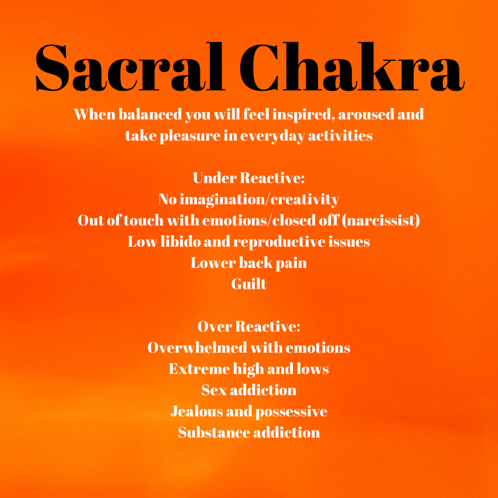 Sacral Chakra Crystal Waist Bead