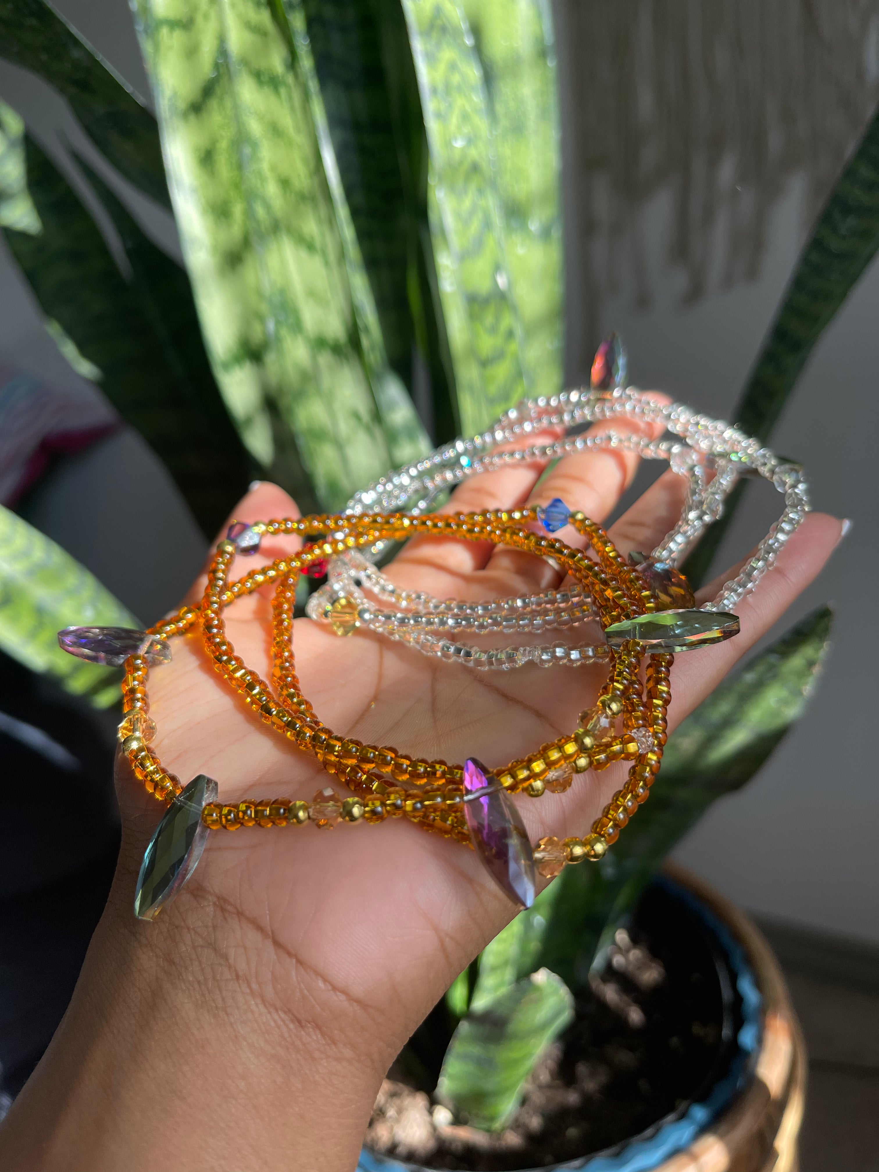 Spring Goddess Waist Beads