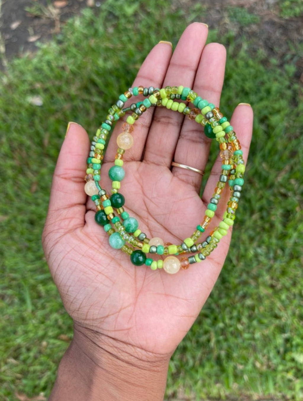 Abundance & Good Fortune Crystal Waist Beads