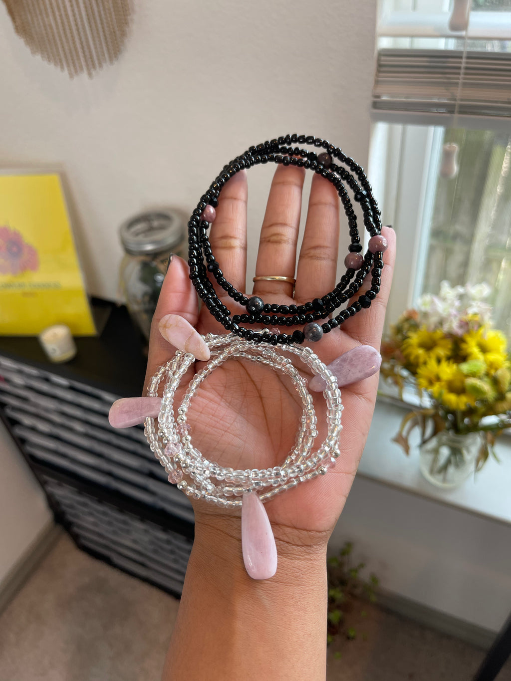 Rhodonite Waist Beads